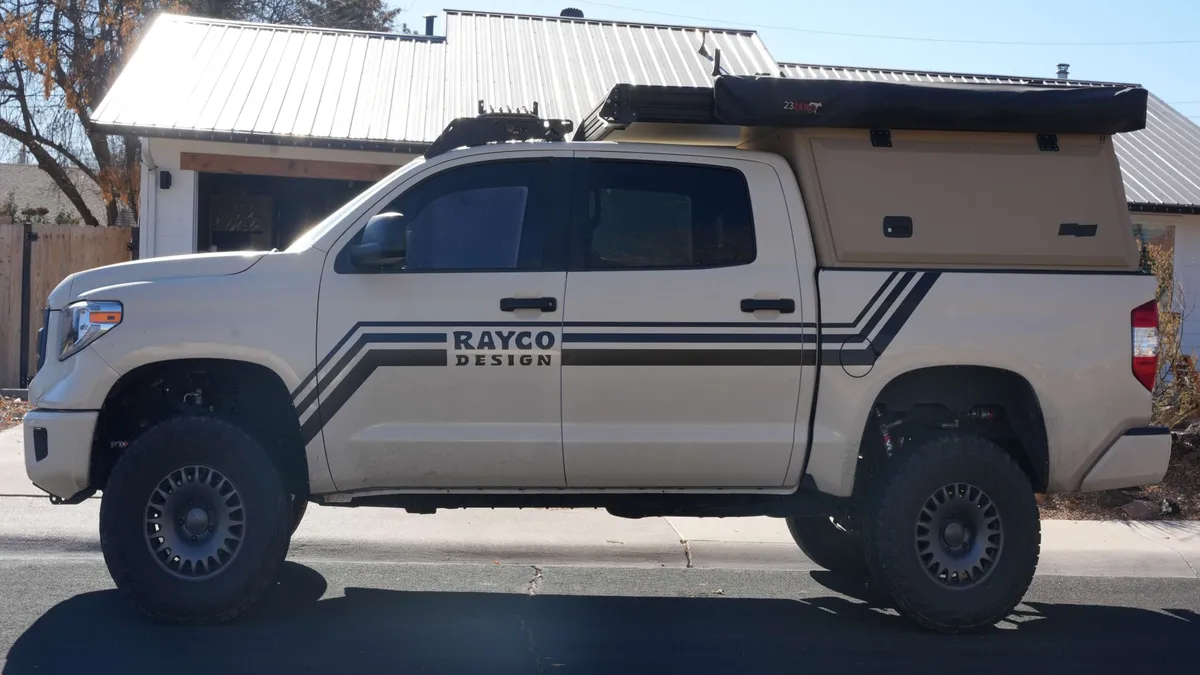 The Bear Paw (2007-2021 Tundra Camper Roof Rack) product image