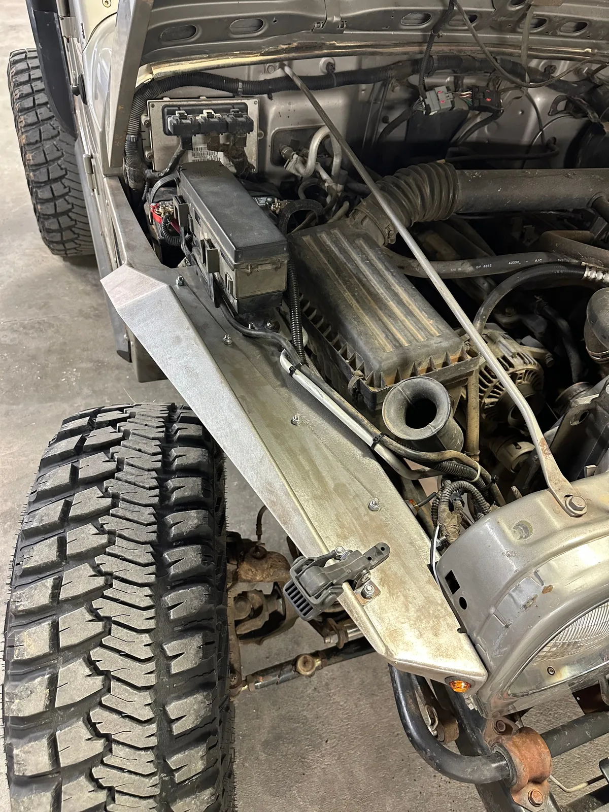 Diamond Series Comp Style Inner Fenders for Jeep TJ Wrangler product image