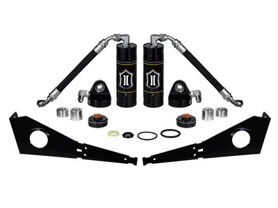 ICON Vehicle Dynamics ICON 2005-2023 Toyota Tacoma/2003-2024 4Runner/2007-2014 FJ Cruiser, Front, Coilover Reservoir Upgrade Kit w/ Seals, Pair