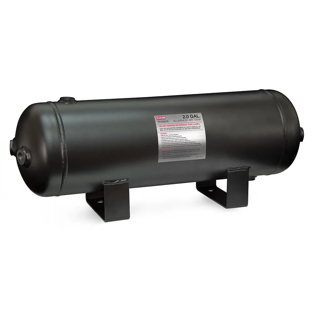 2.5 Gallon Aluminum Tank(Six 1/4in Npt Ports 200 PSI Rated) product image