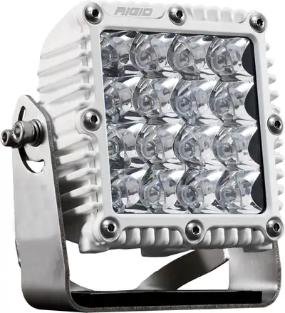 RIGID Industries Rigid Industries 245213 Q-Series Pro LED Light, Spot Optic, White Housing, Single