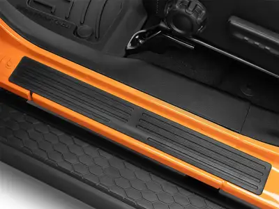 Weathertech Black SillProtector Fits Jeep Wrangler/Rubicon - 4-Door/unlimited 2023 - 2024