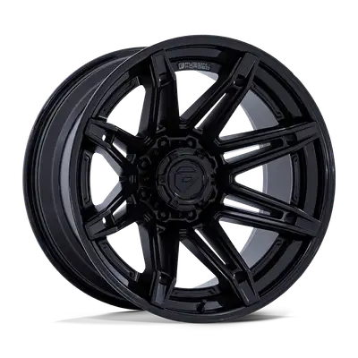 KMC Wheels Fuel Wheels | Brawl | Matte Black w/ Gloss Black Lip