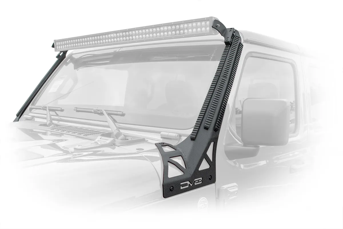 18+ Jeep Jl/ Gladiator Picatinny Rail a Pillar Light Mount DV8 Offroad product image