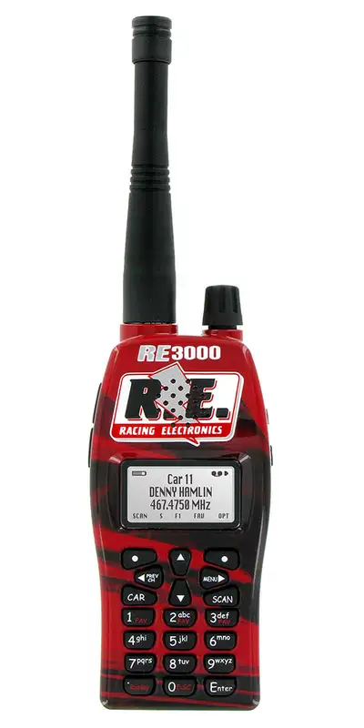 Racing Electronics Scanner - Re3000 440ch Over-The-Air Programmable