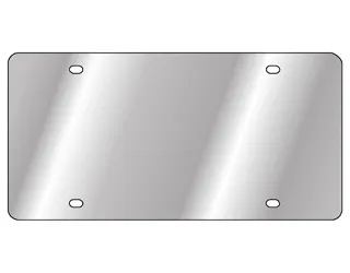 Stainless Steel License Plate Blank product image