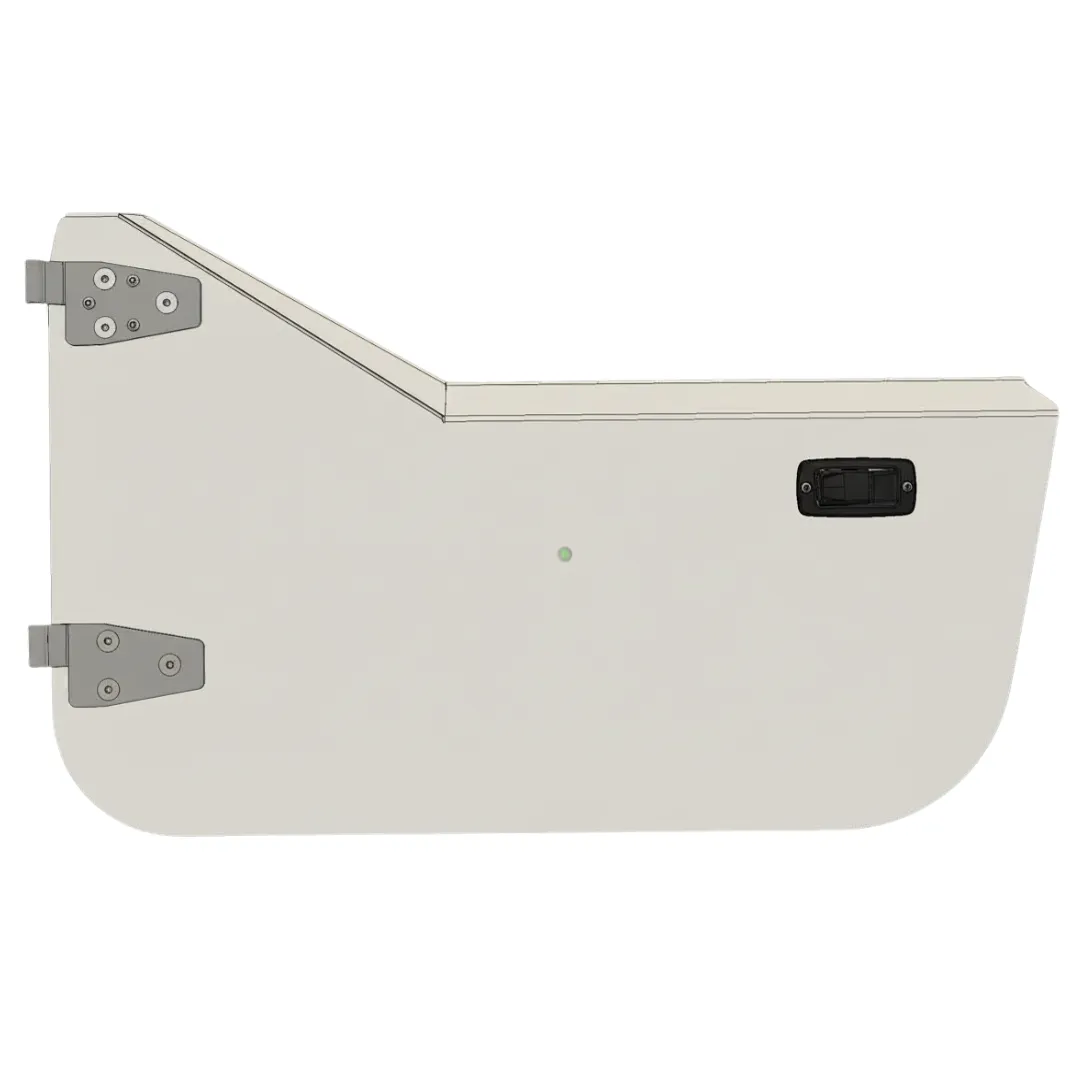 Aluminum Half Door Set (2) for Jeep TJ Wrangler (1997-2006) product image