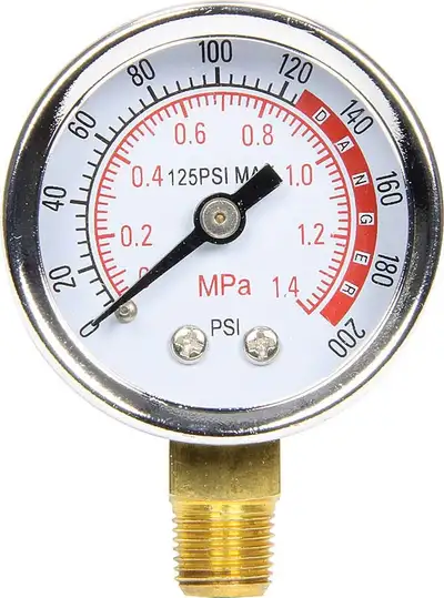 Allstar Performance Pressure Gauge for Air Tank