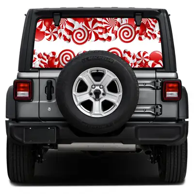 Under The Sun Inserts Candy Land Rear Window Decal