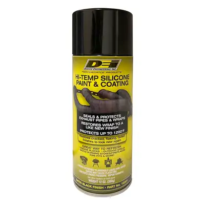 Design Engineering DEI 10301 Hi-Temp Silicone Coating Spray Black 010301