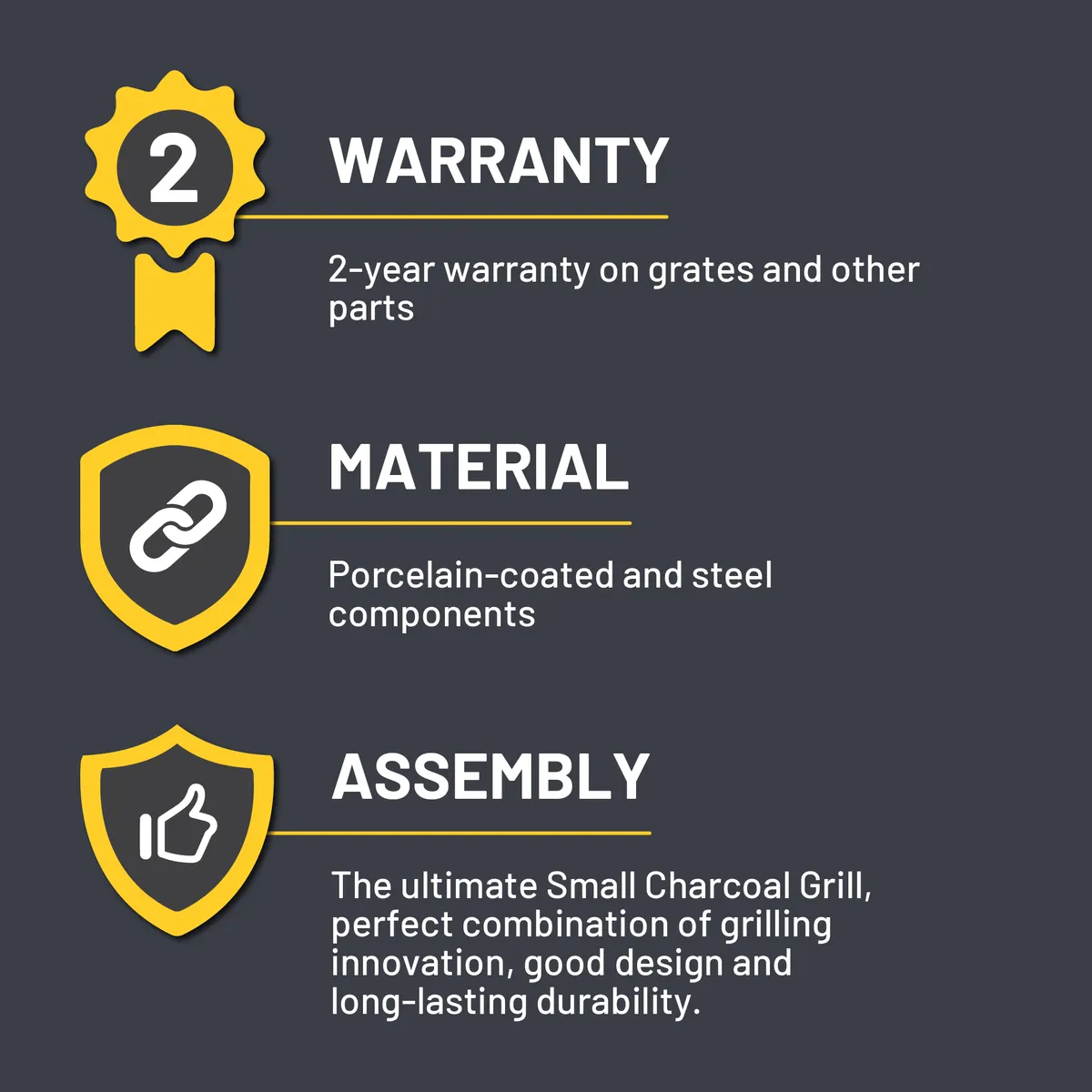 Kettleman® TRU-Infrared™ Charcoal Grill Red product image