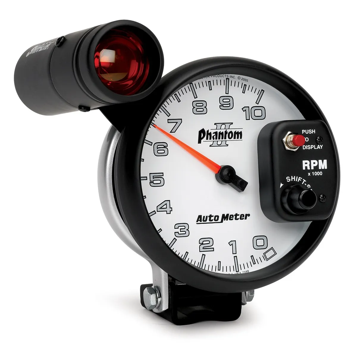 Gauge, Tachometer, 5", 10k RPM, Pedestal w/ ext. Shift-Lite, Phantom II product image