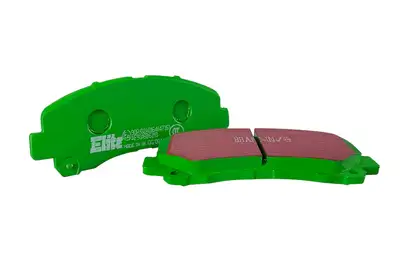 EBC Brakes 6000 Series Greenstuff Truck/SUV Brakes Disc Pads; FMSI Pad No. D1273; Vented; 302mm Dia.; 38mm Height; 28mm Thick; 72.5mm Center Hole Dia.; Pad Dimensions: 147 x 60 x 16.5mm;