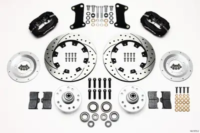 Wilwood Brakes Wilwood FDLI Front Kit 12.19in Drilled 67-69 Camaro 64-72 Nova Chevelle