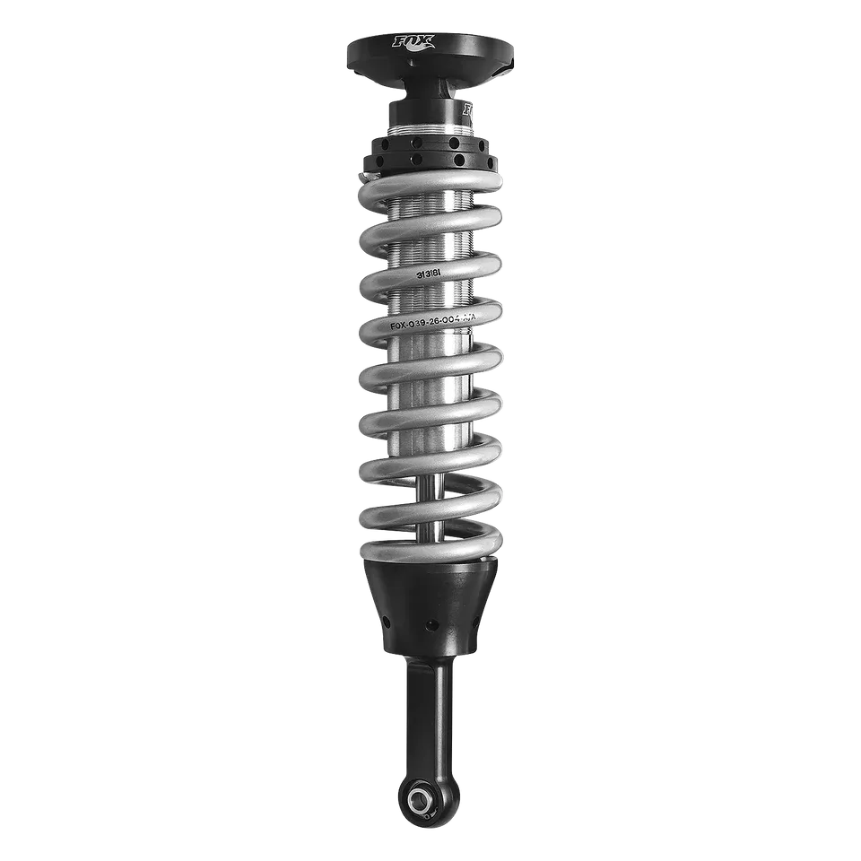 05-Up Toyota Tacoma 4WD & 2wd Prerunner Front Coilover Factory Race 2.5 Internal Floating Piston 4.6 Inch 0-2 Inch Lift Fox Offroad Shocks product image