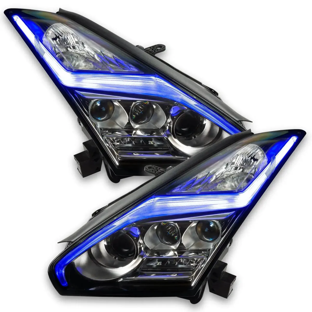 Oracle Lighting 2015-2024 Nissan Gt-R Colorshift "lightning Bolt" Rgb+w Headlight DRL Upgrade Kit product image