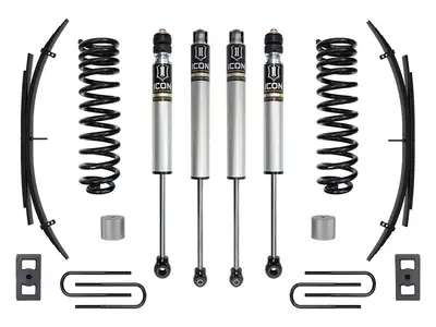 ICON Vehicle Dynamics ICON 2023 Ford F-250/F-350 Super Duty 4WD Gas, 2.5" Lift, Stage 1 Suspension System w/ Expansion Packs