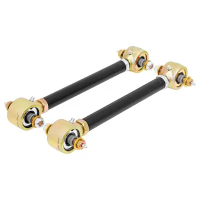 aFe Power Johnny Joint Adjustable Control Arms 97-06 Wrangler TJ and LJ Unlimited Rear Upper, Double Adjustable Greasable Pair RockJock 4x4