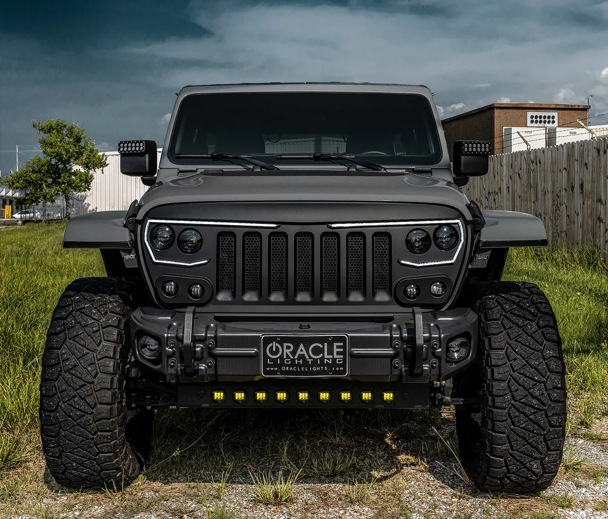 Oracle Skid Plate w/ Integrated LED Emitters - Clear Lens - JT/JL product image