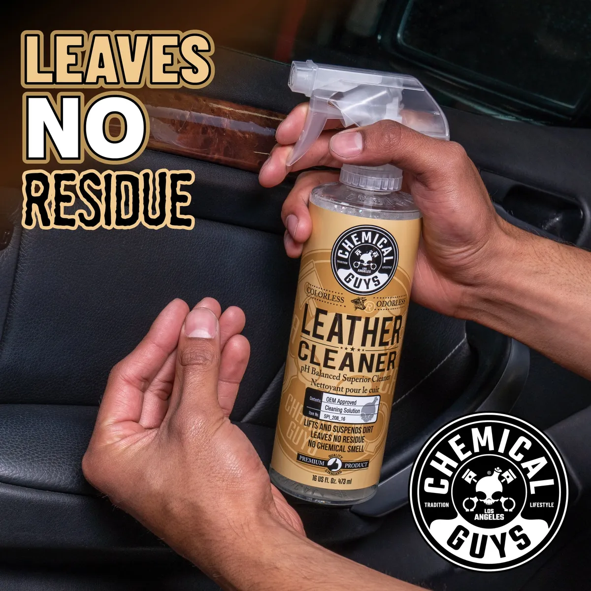 Leather Cleaner OEM Approved Colorless+odorless Leather Cleaner (1 Gal) product image