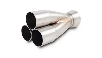 Vibrant Performance Vibrant Performance - 10334 - 3-1 Merge Collector, 1.75 in. Inlet I.D.; Merge O.D. - 2.00 in.; Outlet O.D. - 2.50 in.