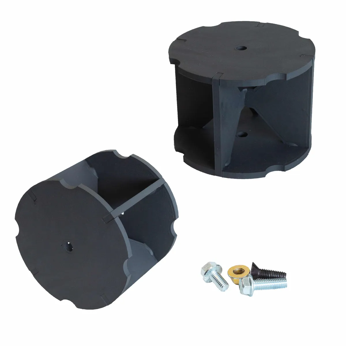 4 Steel spacer kit for use with Rebel kits on lifted trucks. product image