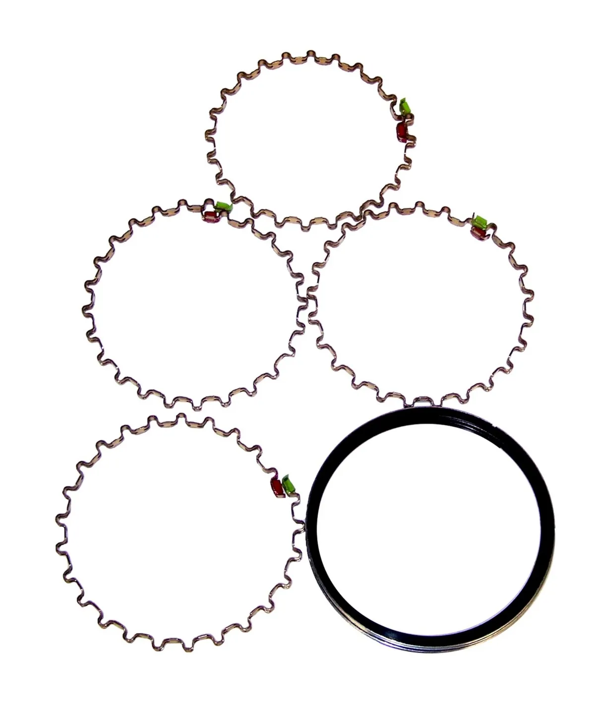 Piston Ring Set 1945-1949 CJ-2A w/ 4-134 L-Head Engine;1948-1953 CJ-3A w/ 4-134 L-Head Engine;1953-1968 CJ-3B w/ 4-134 F-Head Engine;1955-1971 CJ-5 w/ 4-134 F-Head Engine;1955-1971 CJ-6 w/ 4-134 F-Head Engine;1941-1945 MB w/ 4-134 L-Head Engine; 195 product image