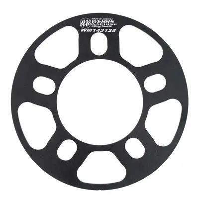 Wehrs Machine & Racing Products Wheel Spacer 1/8in Small 5 Alum