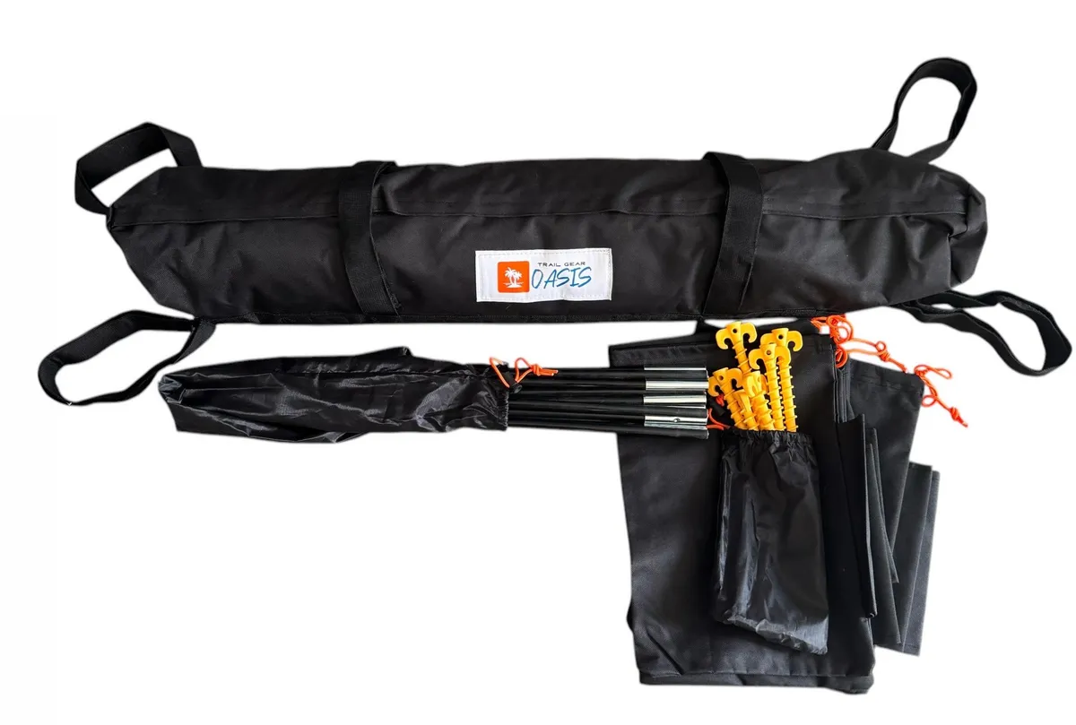 Trail Gear Oasis Tailgate Tent Rain Cover Awning For Broncos Gray Trail Gear Oasis TGOB product image