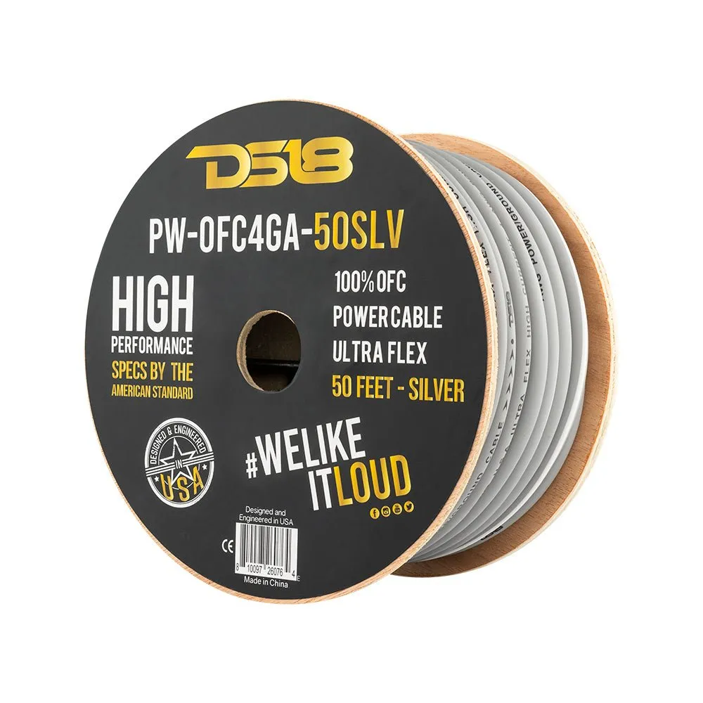 4-GA 100% OFC Ground, Power Cable, 50 Feet product image
