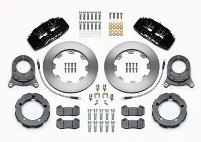 Wilwood Brakes 1966 - 1975 Ford Forged Dynapro 6 Big Brake Front Brake Kit (Hat) - 140-13303