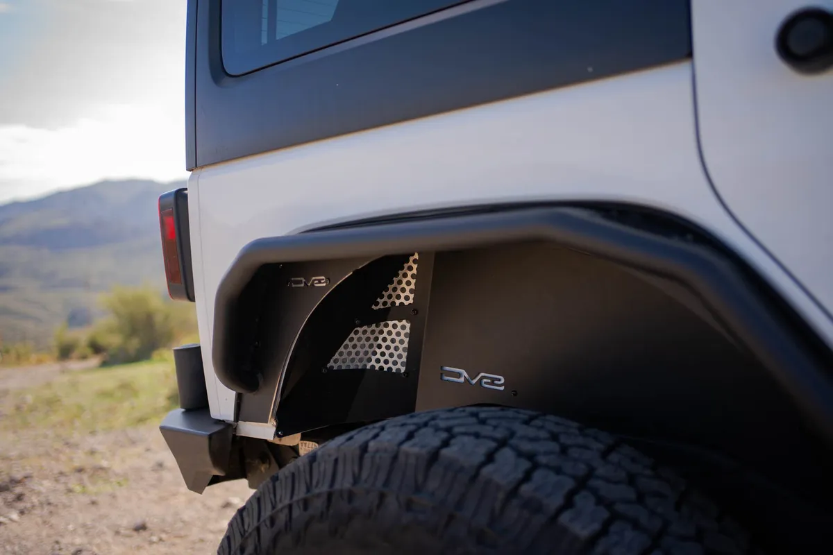 DV8 2007-2018 Jeep Wrangler JK Rear Inner Fenders INFEND-10RB product image