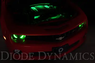Diode Dynamics RGBW Engine Bay Strip Kit 2pc Multicolor Diode Dynamics