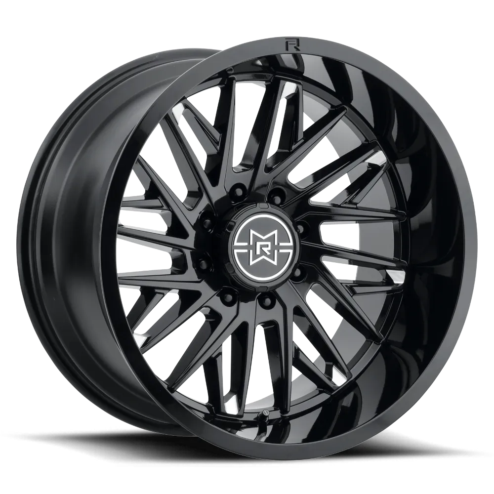 MR801 20x9 12mm Offset 6x5.5 106.25mm Centerbore Gloss Black Milled product image