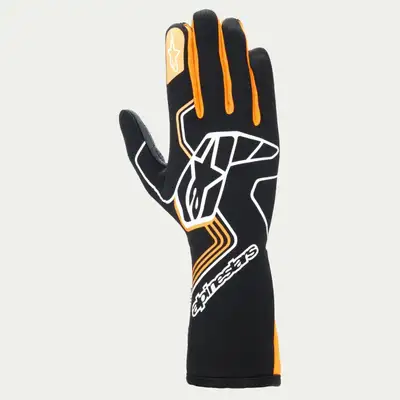 alpine star Glove Tech-1 Race V4 Black / Flo Org Small