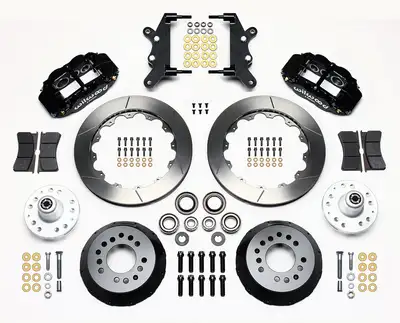 Wilwood Brakes 1957 - 1968 Edsel, Ford, Mercury Forged Narrow Superlite 6R Big Brake Front Brake Kit (Hub) - 140-13630