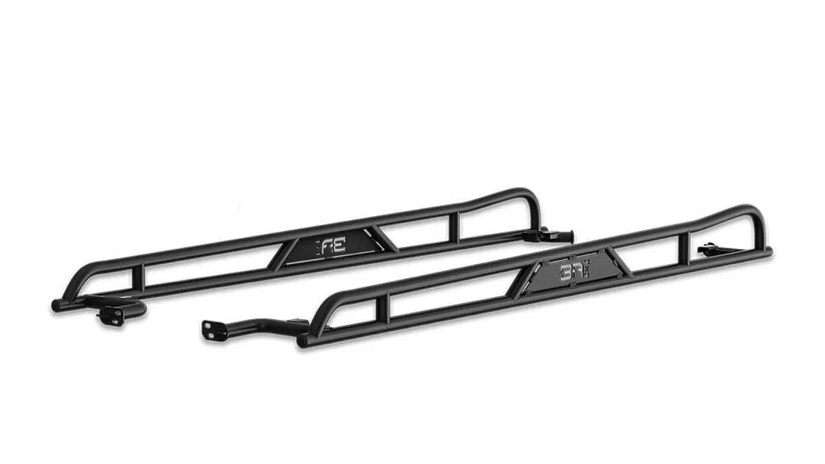 REVO RockStep Slider; 1.5 in. Tubing; Textured Black Powder Coat; product image