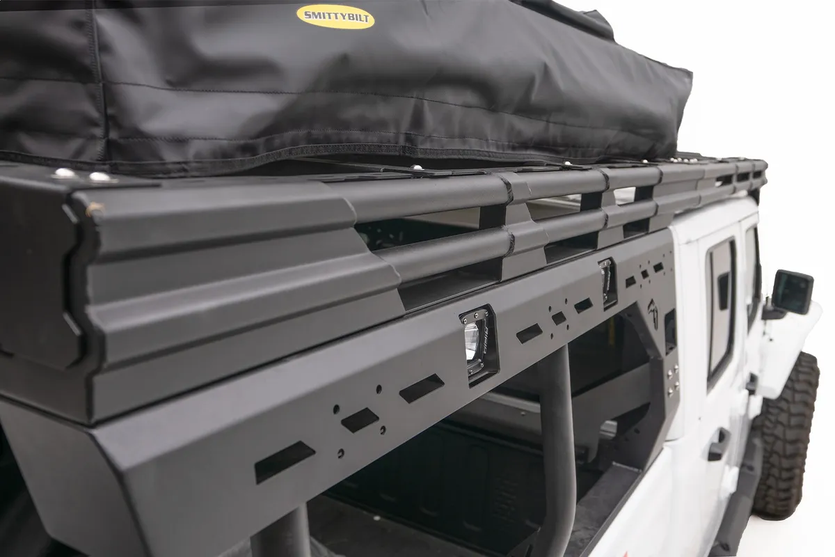 Fab Fours Inc. 20c Gladiator Overland Rack Extension Accessory Matte Black product image