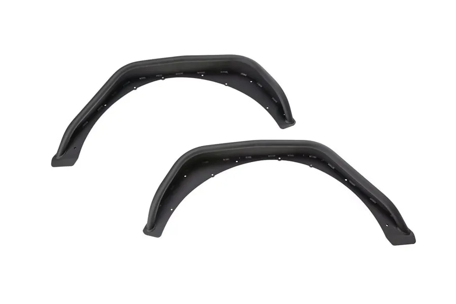 Rugged Ridge Rugged Ridge HD Rear Steel Tube Fenders, Pair - Black - JL