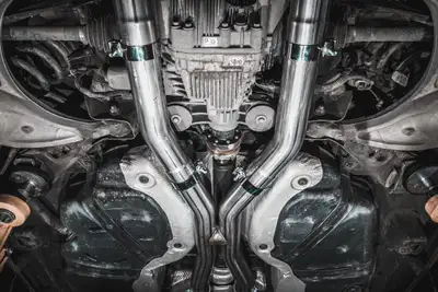 MBRP Exhaust 2018-Up Dodge Durango Srt Srt Hellcat 6.2l/6.4l Armor Lite Aluminized Steel 3 Inch Cat-Back Dual Rear Exit Mbrp