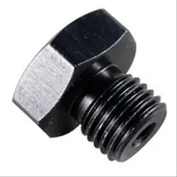 Fragola Performance Systems #8 Port Plug 3/416 Black With 1/8 Fpt Port