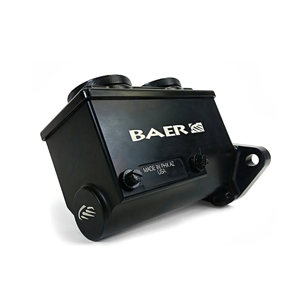 Bear Brakes Remaster Master Cylinder Assembly And Proportioning Valve, Kit, Black, 1-1/8 Inch Bore 1-1/8 In. Bore, Left Ports, Black Master Cylinder, Prop Valve And Pre-Bent Hardlines With 3/8 In. Inverted Flare Fittings Baer Brakes product image