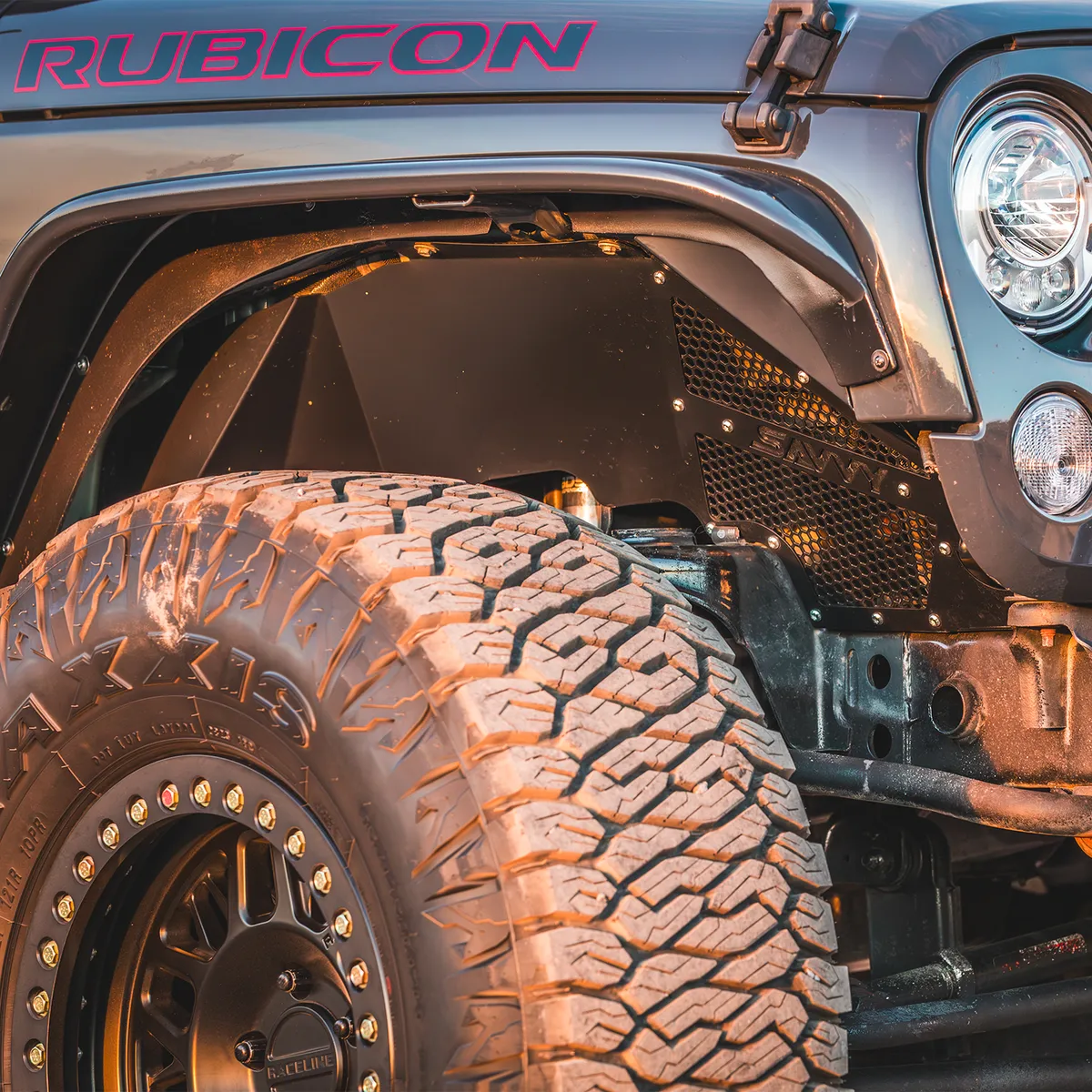 0718 Wrangler Front Inner Fender Liner Raw product image
