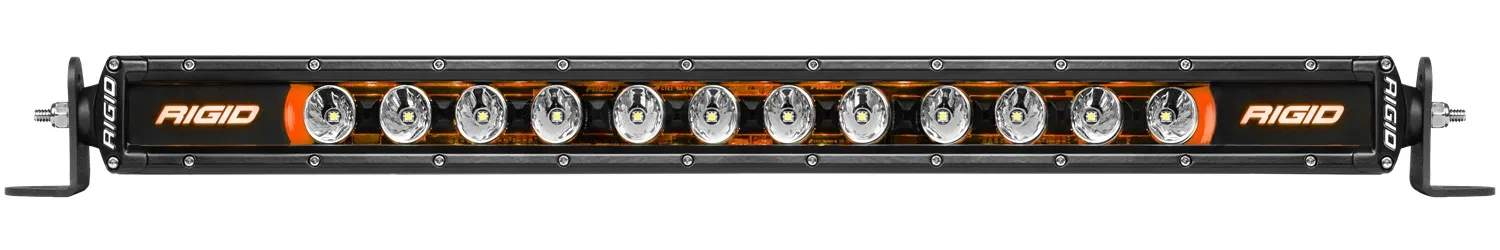 RIGID Radiance Plus SR-Series Single Row LED Light Bar With 8 Backlight Options: Red; Green; Blue; Light Blue; Purple; Amber; White Or Rotating; 40 Inch Length product image