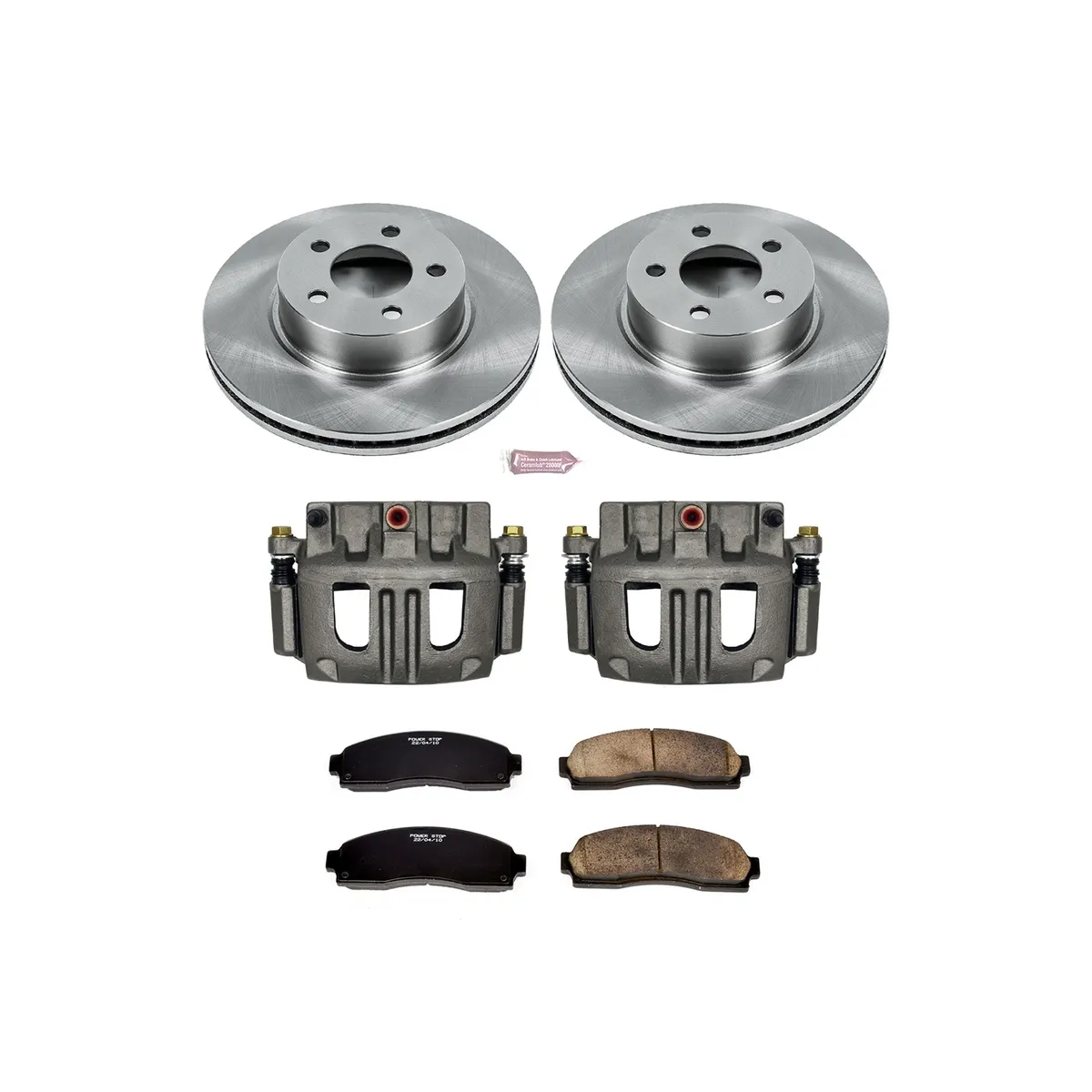 Z17 Direct Replacement Kit: Rotors; Ceramic Pads; Calipers product image