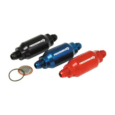 SpeedFx Blu In-Line Fuel Filter -6anx3-3/4'