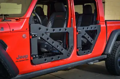 Steinjager Doors 2019 to Present Trail, Dimple Die Style Front Only Bare