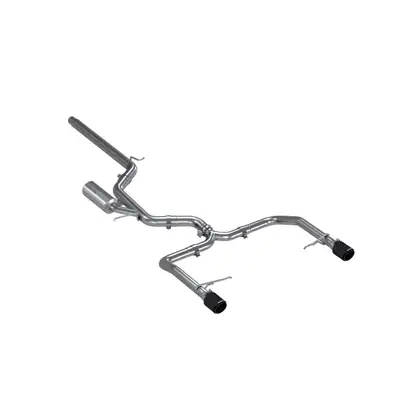 MBRP Exhaust 2019-2021 VW Jetta GLI Armor Pro Series 3 Inch Cat Back Dual Rear Exit T304 Stainless Steel with Carbon Fiber Tips Exhaust System MBRP