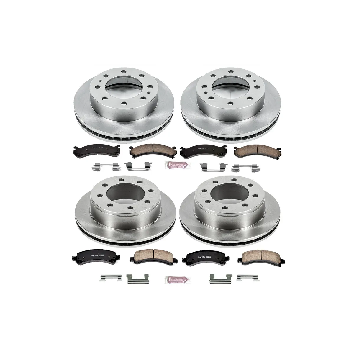 Autospecialty Brake Kit fr 2003-2018 Chevy Express Van 2500 2006-2018 Gmc Savana 2500 product image