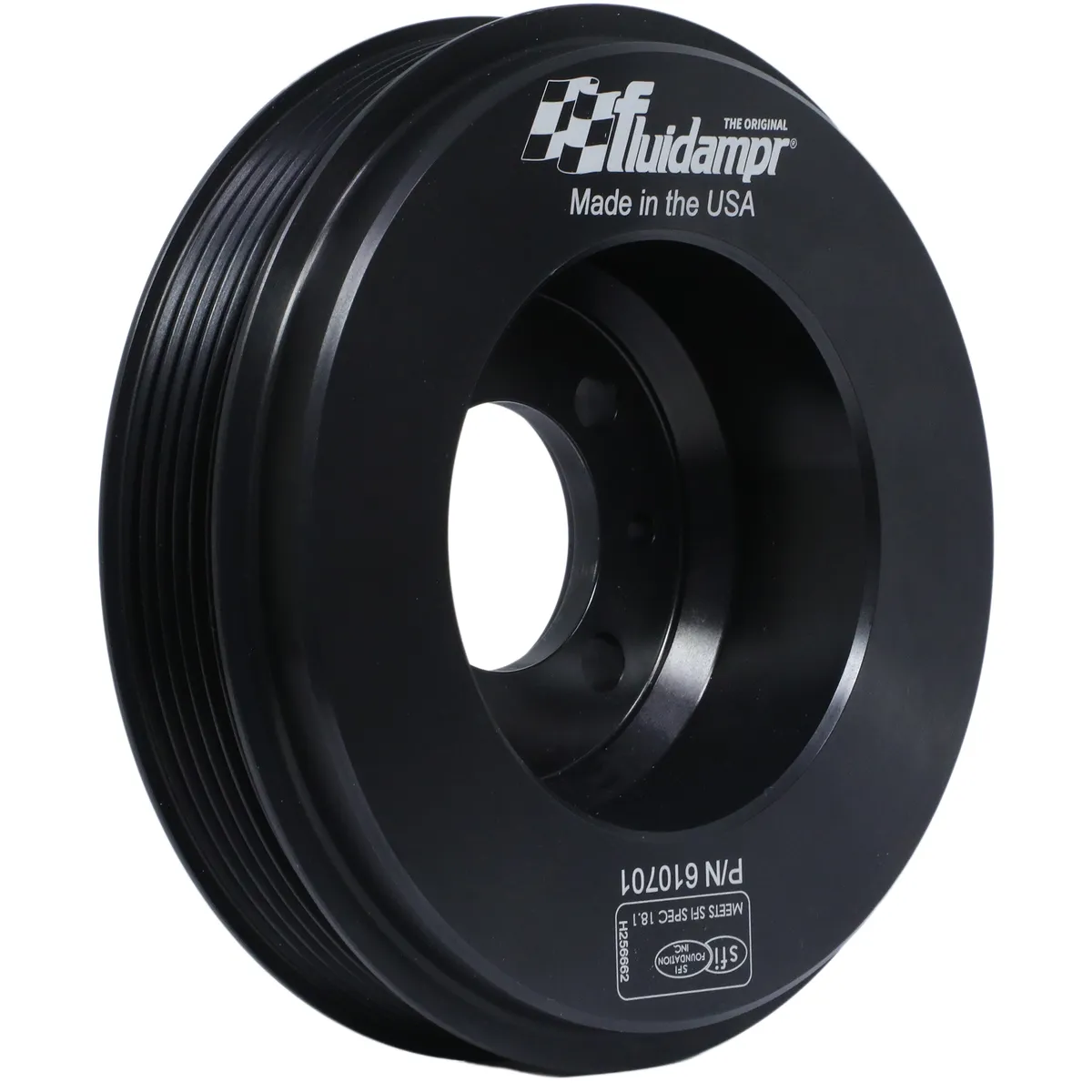 Fluidampr - 610701 - Harmonic Balancer - Fluidampr - Mitsubishi - 2003-2006 2.0L 4G63T Evo 8/9 - Each product image